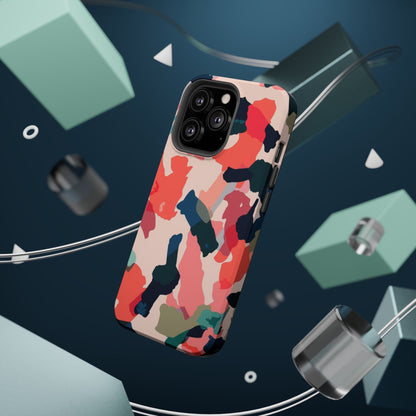 Modern Earthy Camo Abstract – MagSafe iPhone Case - BOGO Cases