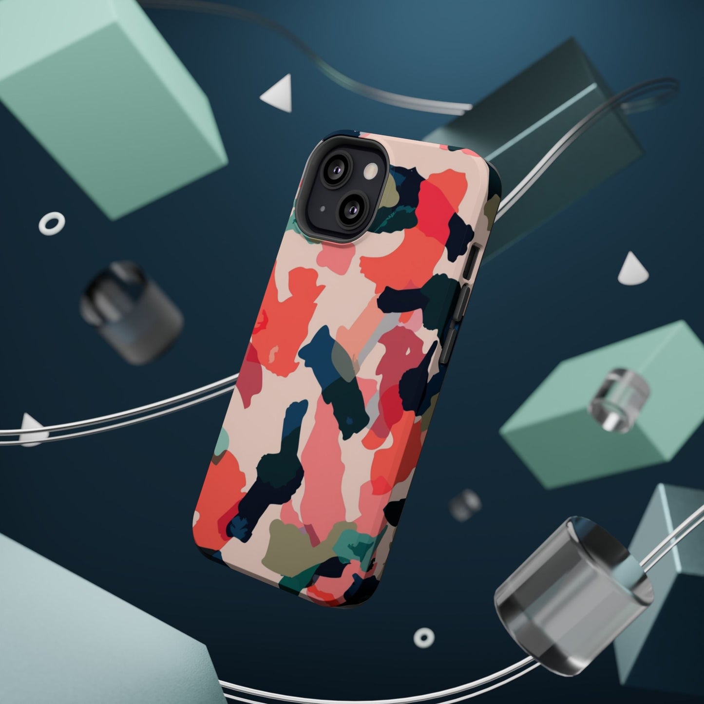 Modern Earthy Camo Abstract – MagSafe iPhone Case - BOGO Cases