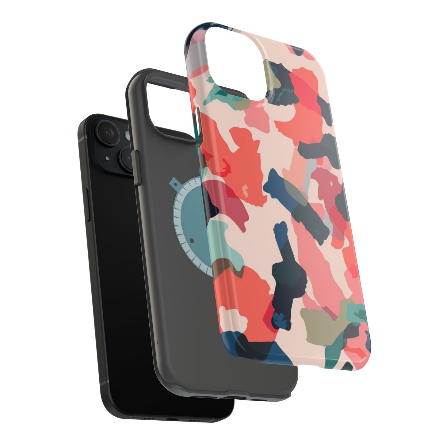 Modern Earthy Camo Abstract – MagSafe iPhone Case - BOGO Cases