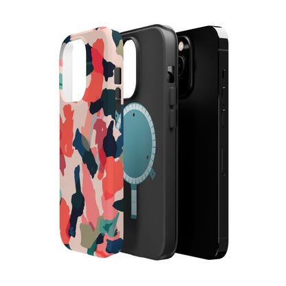 Modern Earthy Camo Abstract – MagSafe iPhone Case - BOGO Cases