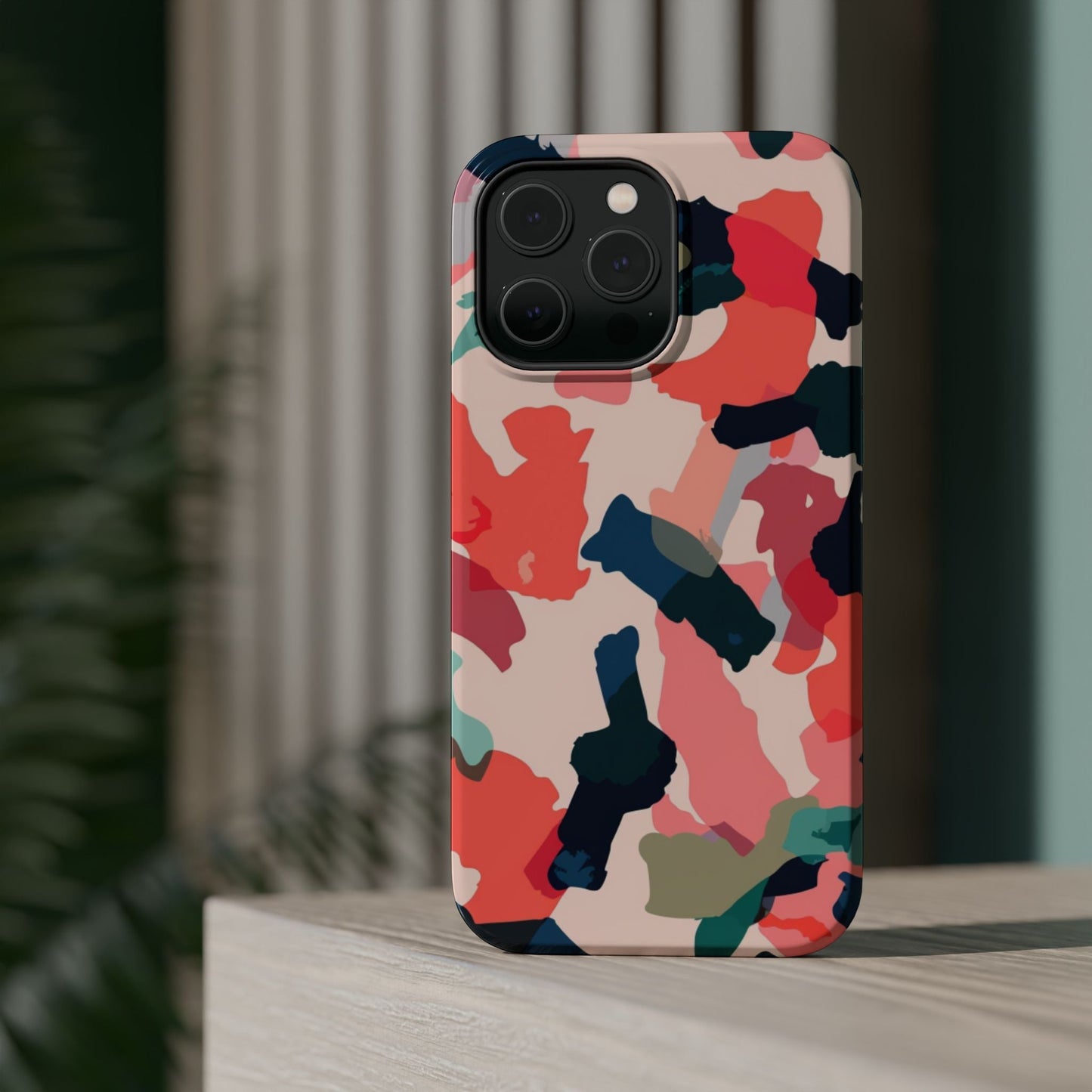 Modern Earthy Camo Abstract – MagSafe iPhone Case - BOGO Cases