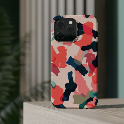 Modern Earthy Camo Abstract – MagSafe iPhone Case - BOGO Cases
