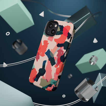 Modern Earthy Camo Abstract – MagSafe iPhone Case - BOGO Cases