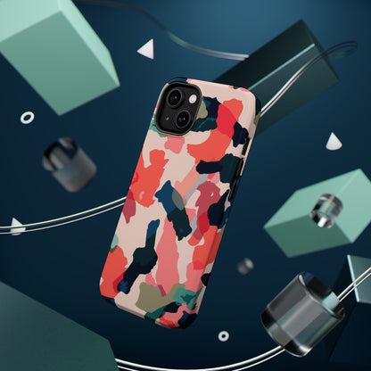 Modern Earthy Camo Abstract – MagSafe iPhone Case - BOGO Cases