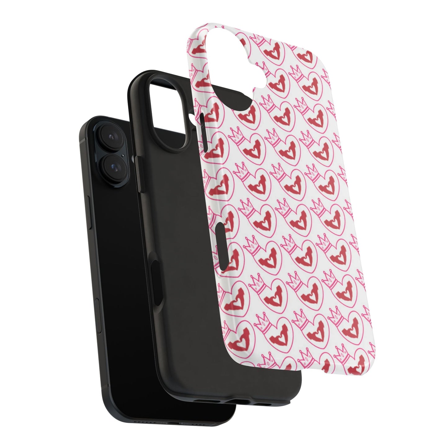 Modern Love Hearts & Stars - iPhone Series Case - BOGO Cases