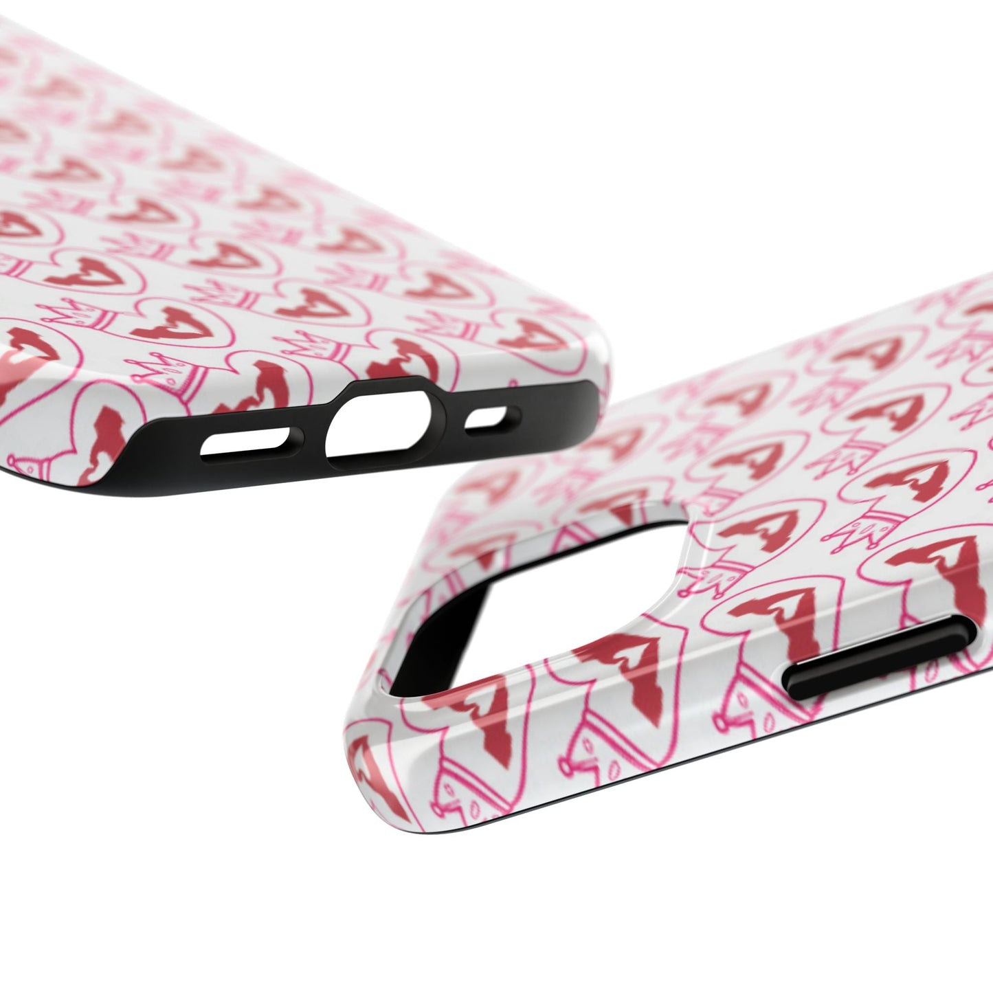 Modern Love Hearts & Stars - iPhone Series Case - BOGO Cases