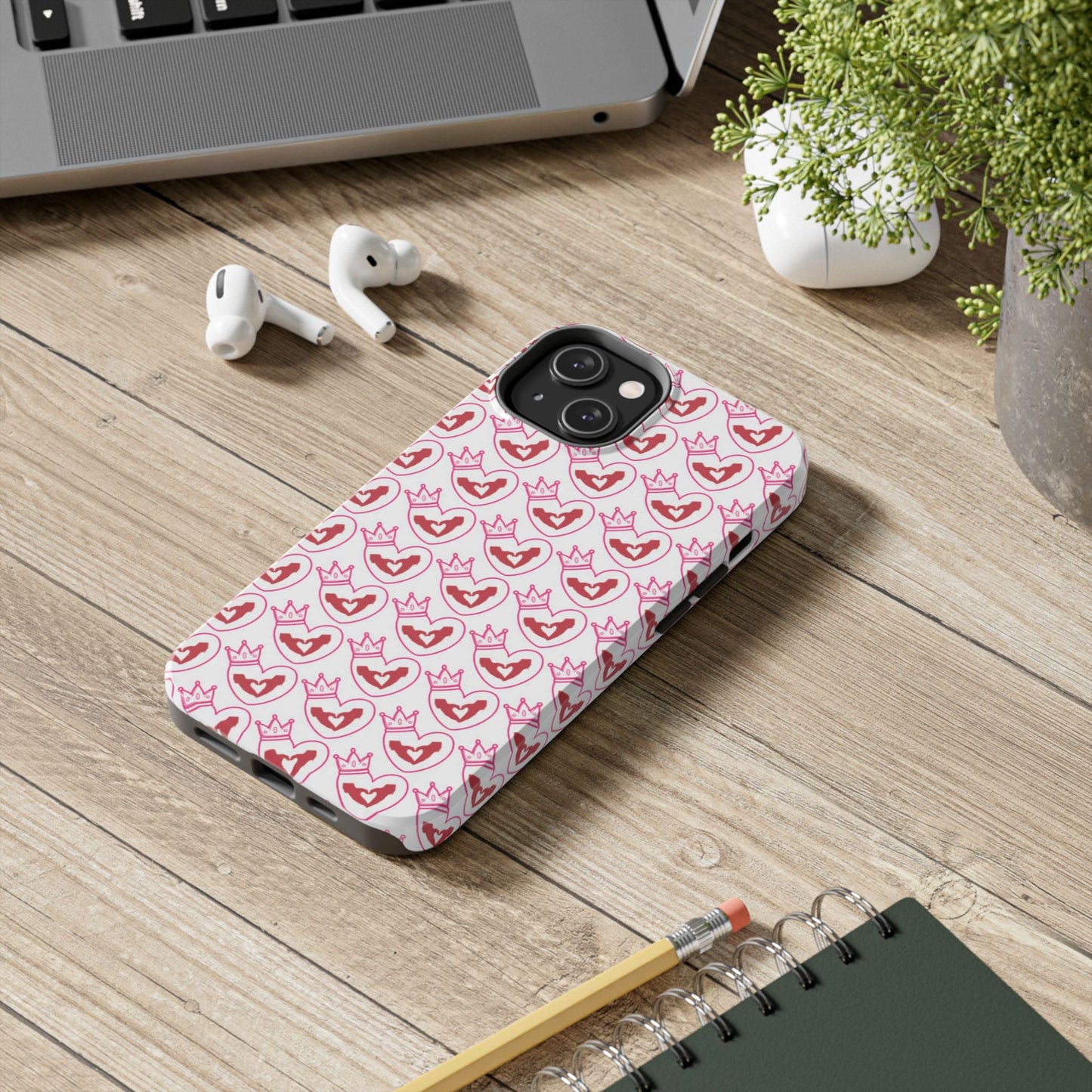 Modern Love Hearts & Stars - iPhone Series Case - BOGO Cases