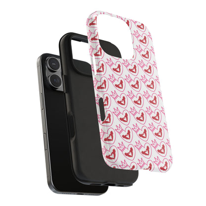 Modern Love Hearts & Stars - iPhone Series Case - BOGO Cases