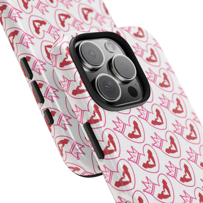 Modern Love Hearts & Stars - iPhone Series Case - BOGO Cases