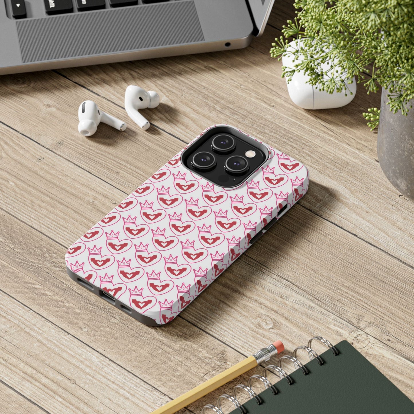 Modern Love Hearts & Stars - iPhone Series Case - BOGO Cases
