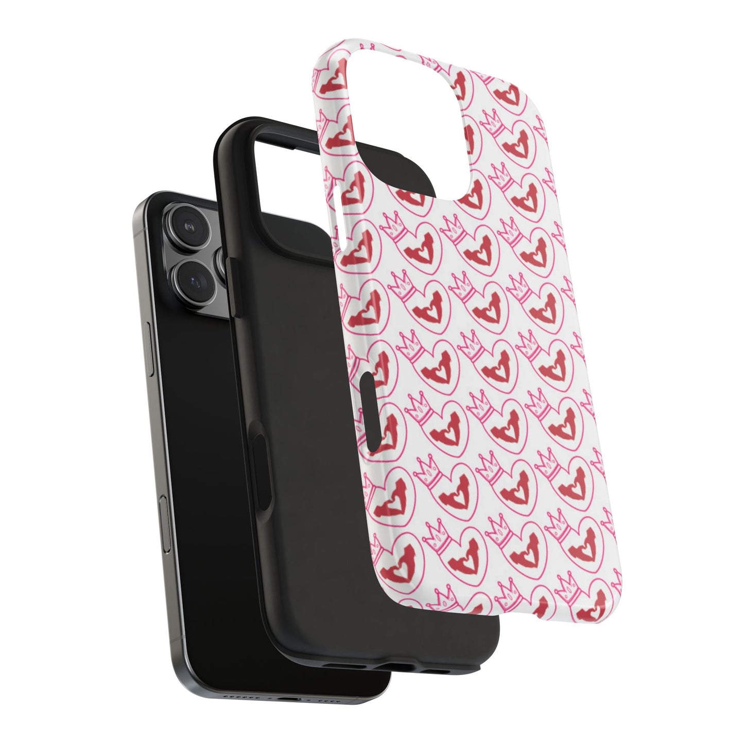 Modern Love Hearts & Stars - iPhone Series Case - BOGO Cases