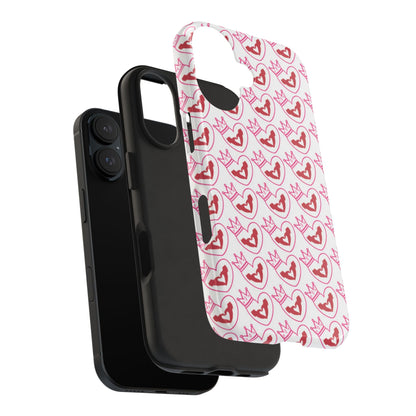 Modern Love Hearts & Stars - iPhone Series Case - BOGO Cases