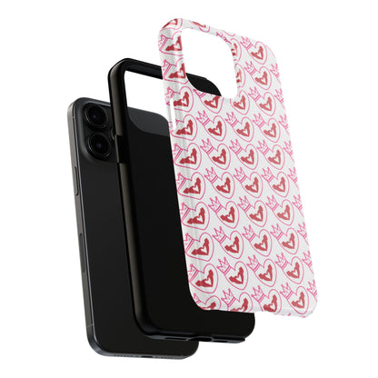 Modern Love Hearts & Stars - iPhone Series Case - BOGO Cases