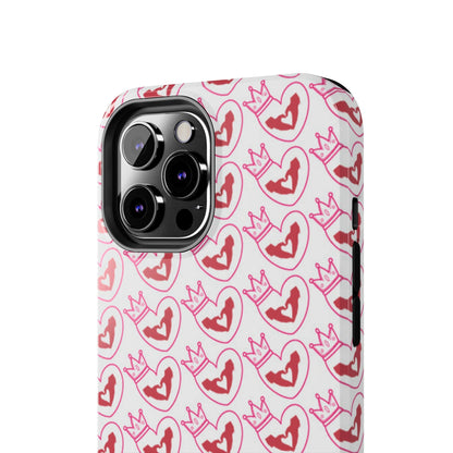 Modern Love Hearts & Stars - iPhone Series Case - BOGO Cases
