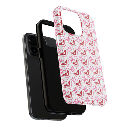 Modern Love Hearts & Stars - iPhone Series Case - BOGO Cases
