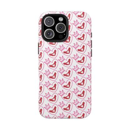 Modern Love Hearts & Stars - iPhone Series Case - BOGO Cases