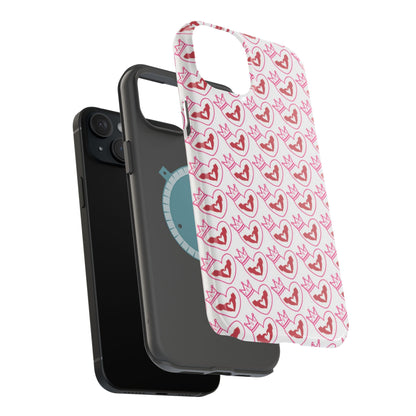 Modern Love Hearts & Stars MagSafe Case - BOGO Cases