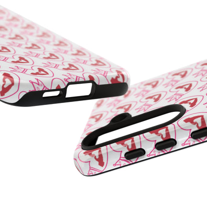 Modern Love Hearts & Stars - Samsung Galaxy Case - BOGO Cases