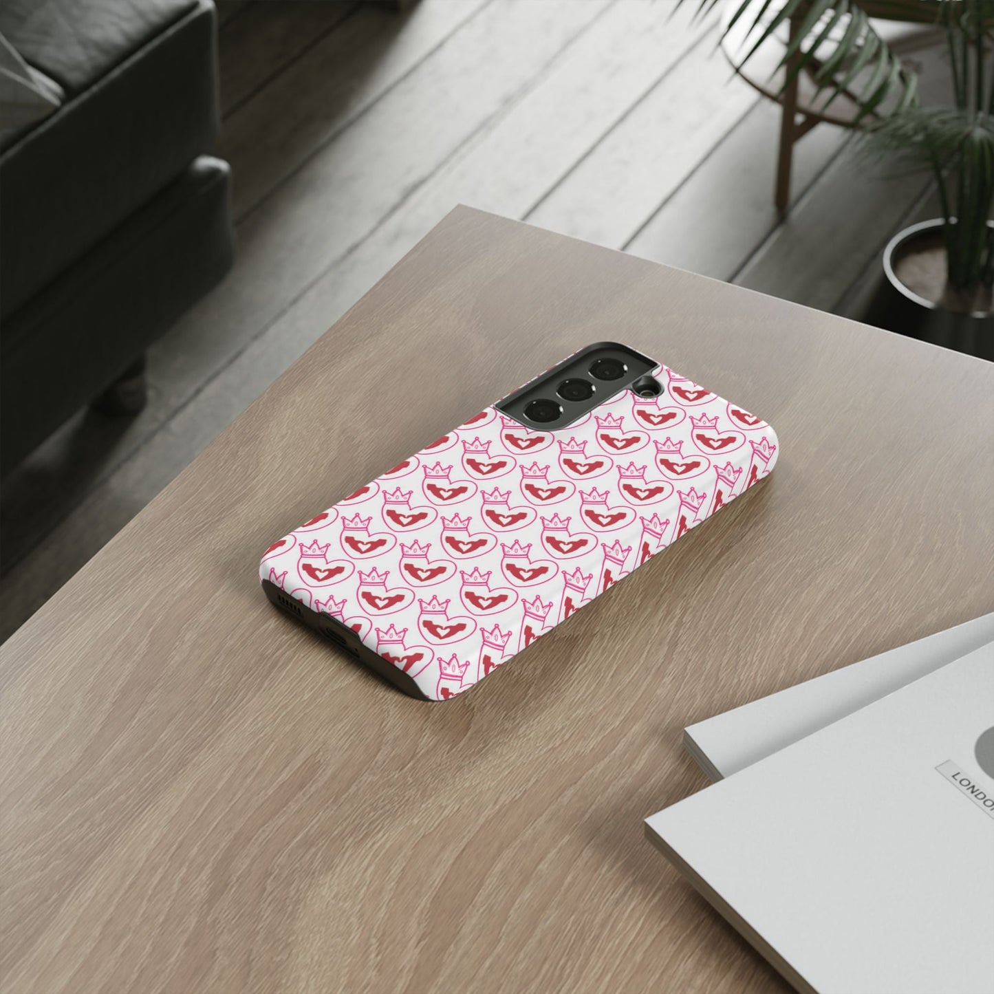 Modern Love Hearts & Stars - Samsung Galaxy Case - BOGO Cases