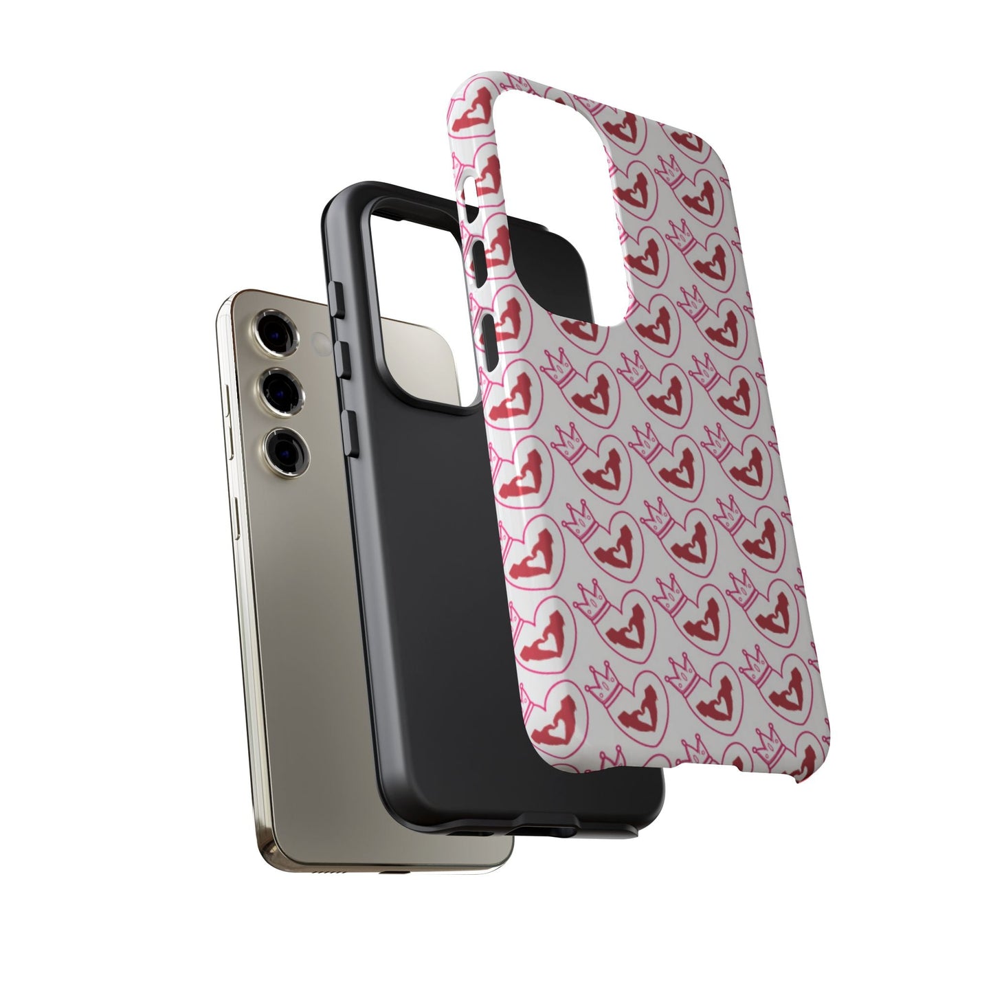 Modern Love Hearts & Stars - Samsung Galaxy Case - BOGO Cases