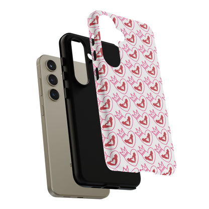 Modern Love Hearts & Stars - Samsung Galaxy Case - BOGO Cases