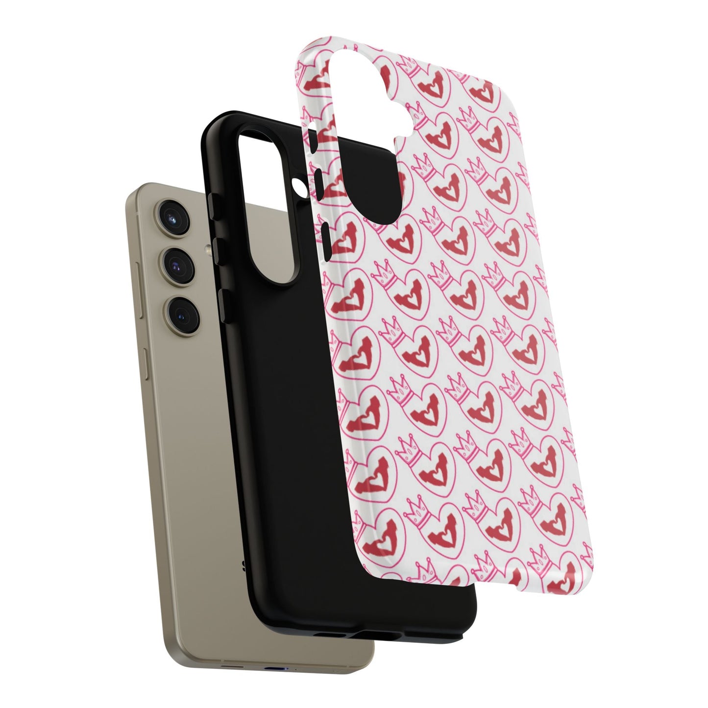 Modern Love Hearts & Stars - Samsung Galaxy Case - BOGO Cases