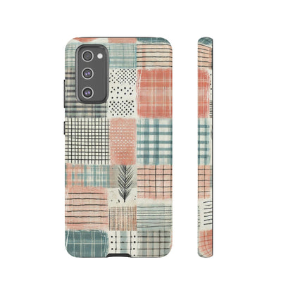 Modern Patchwork Pastel – Stylish Protection with Quilted Farmhouse Vibes - BOGO Cases