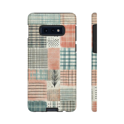 Modern Patchwork Pastel – Stylish Protection with Quilted Farmhouse Vibes - BOGO Cases