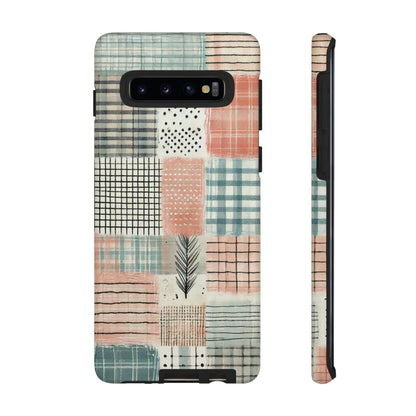 Modern Patchwork Pastel – Stylish Protection with Quilted Farmhouse Vibes - BOGO Cases