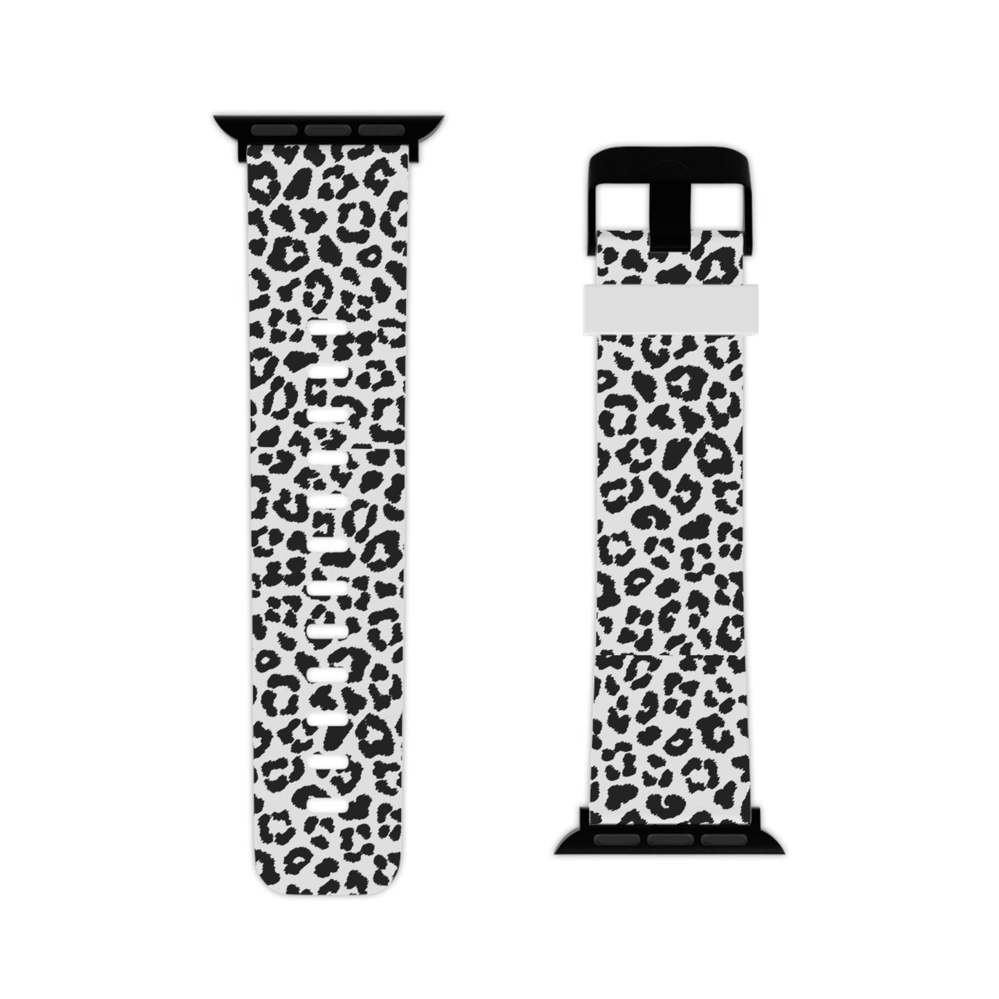 Monochrome Leopard Print Apple Watch Band - BOGO Cases