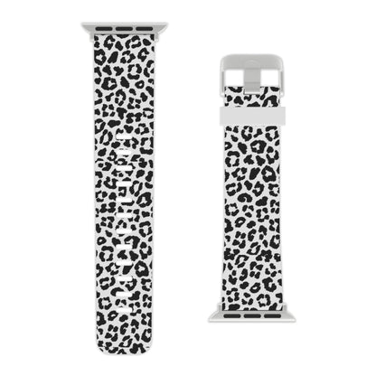 Monochrome Leopard Print Apple Watch Band - BOGO Cases