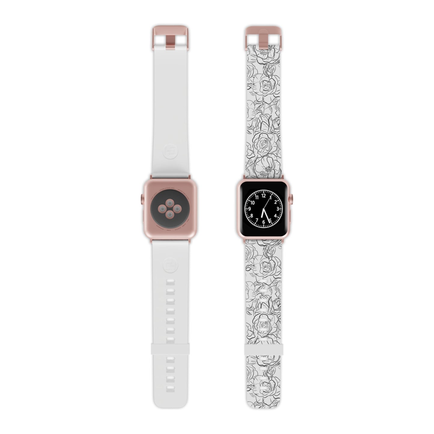 Monochrome Rose Garden Apple Watch Band - BOGO Cases