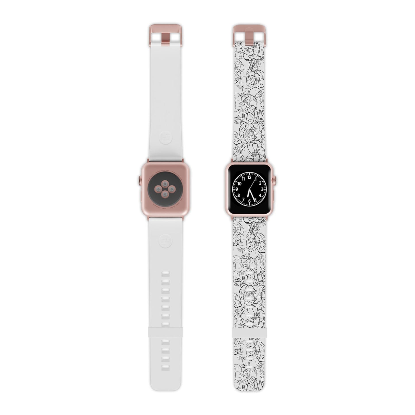 Monochrome Rose Garden Apple Watch Band - BOGO Cases