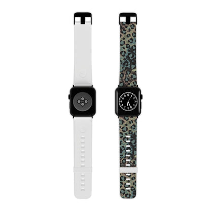 Moody Watercolor Leopard Apple Watch Band - BOGO Cases