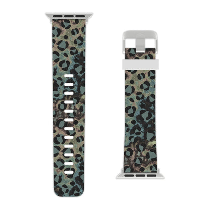 Moody Watercolor Leopard Apple Watch Band - BOGO Cases