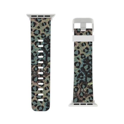 Moody Watercolor Leopard Apple Watch Band - BOGO Cases