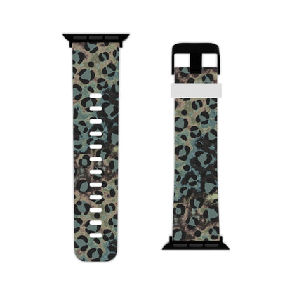 Moody Watercolor Leopard Apple Watch Band - BOGO Cases