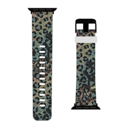 Moody Watercolor Leopard Apple Watch Band - BOGO Cases