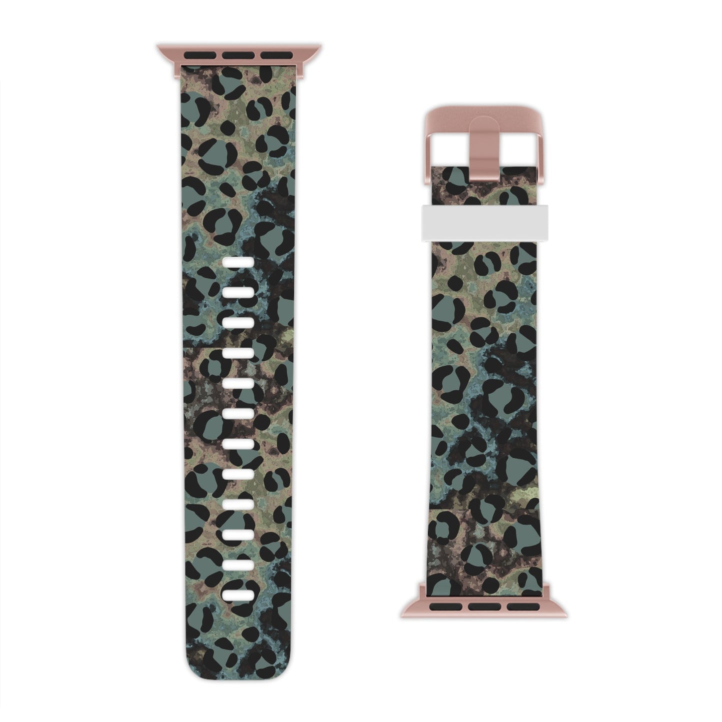 Moody Watercolor Leopard Apple Watch Band - BOGO Cases