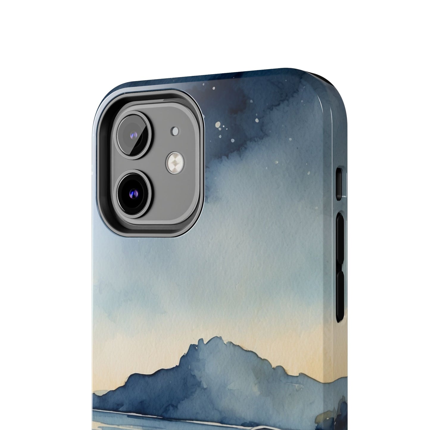 Moonlit Dolphin Watercolor iPhone Case - BOGO Cases