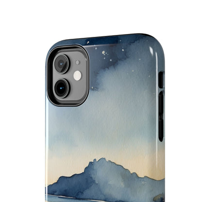 Moonlit Dolphin Watercolor iPhone Case - BOGO Cases