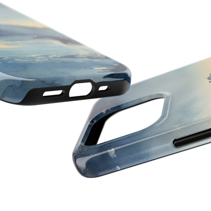 Moonlit Dolphin Watercolor iPhone Case - BOGO Cases
