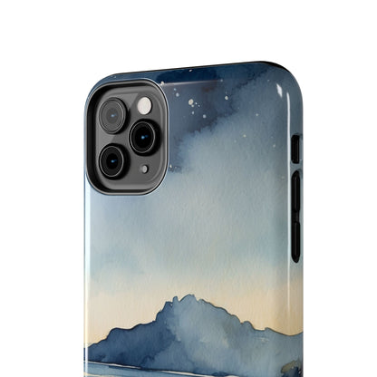 Moonlit Dolphin Watercolor iPhone Case - BOGO Cases