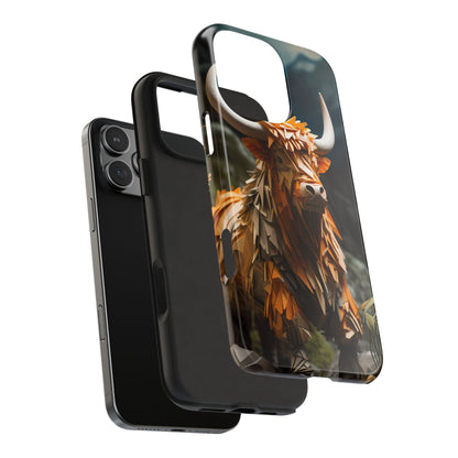 Moos & Blooms Highland Cow iPhone Case! - BOGO Cases