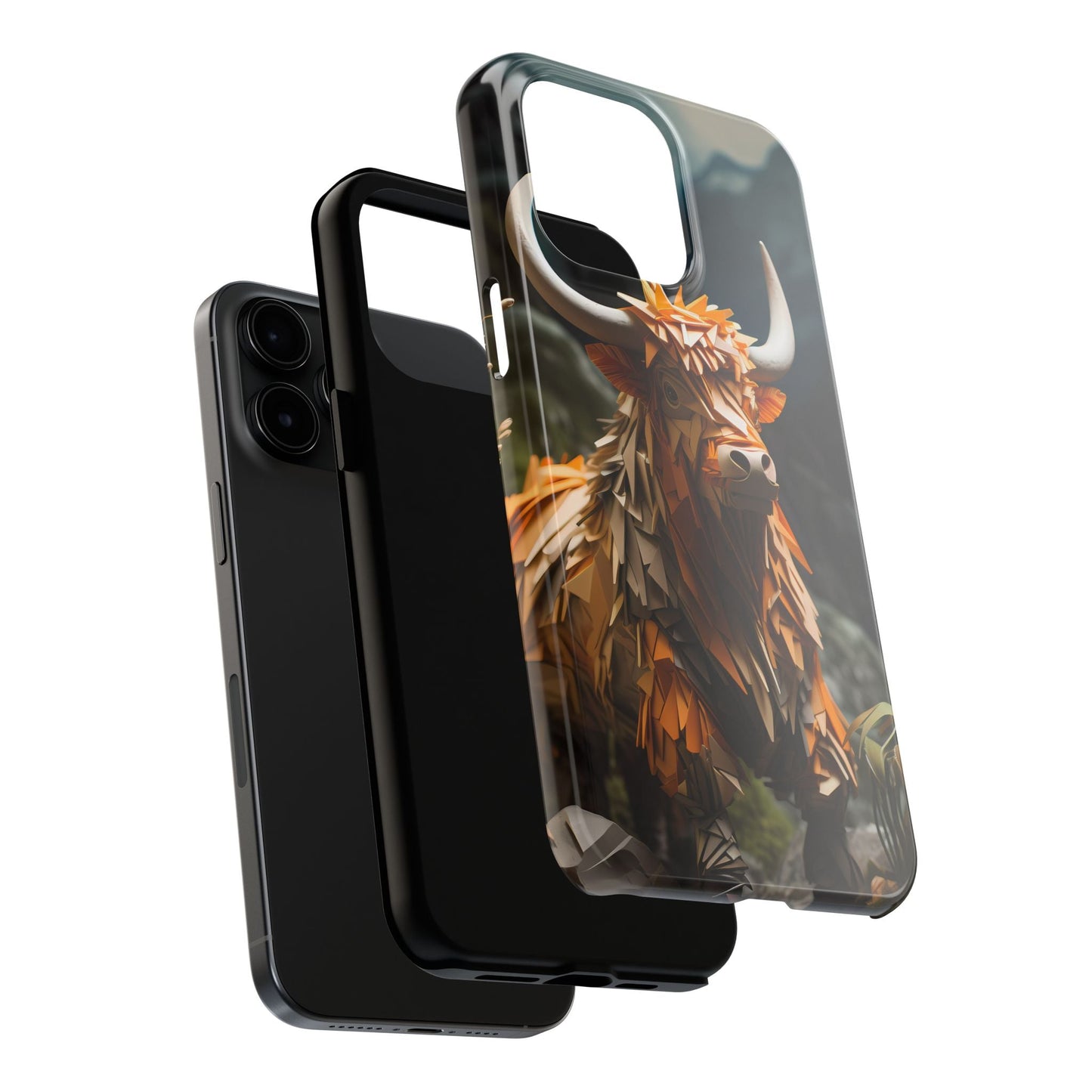 Moos & Blooms Highland Cow iPhone Case! - BOGO Cases