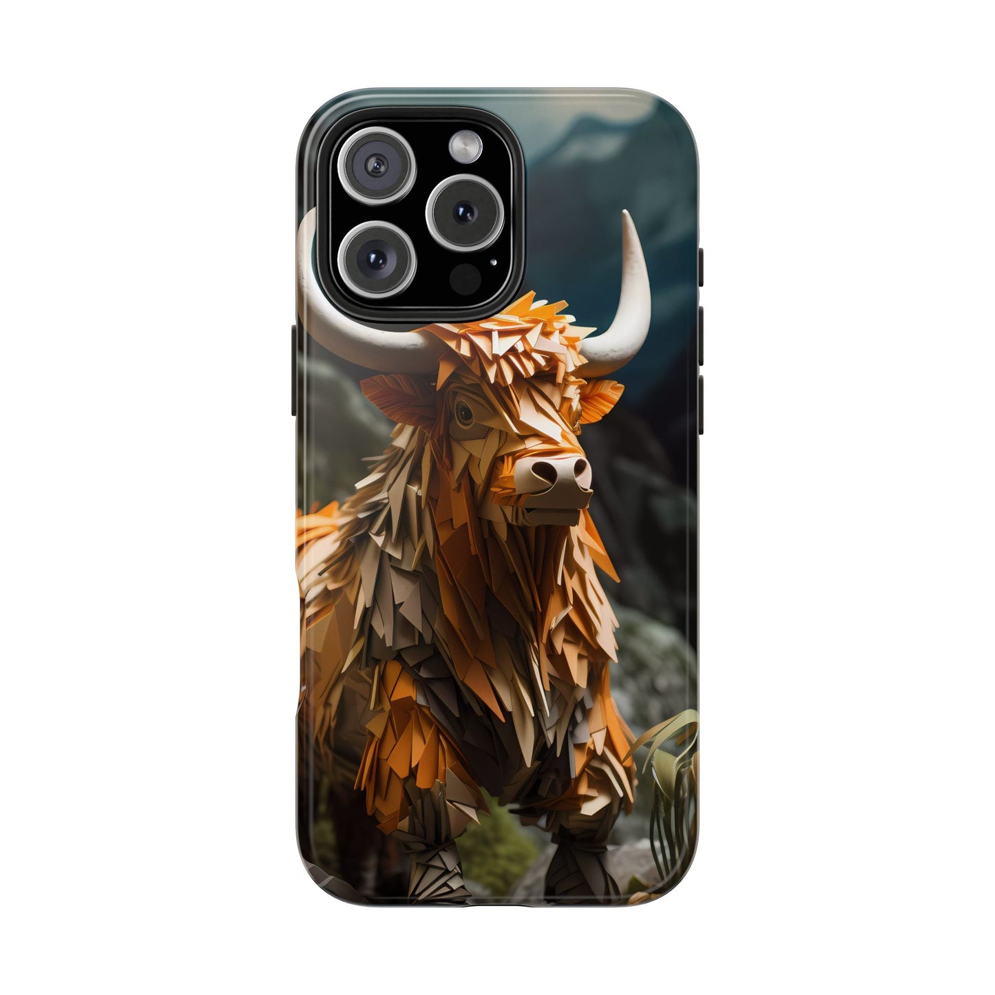 Moos & Blooms Highland Cow iPhone Case! - BOGO Cases