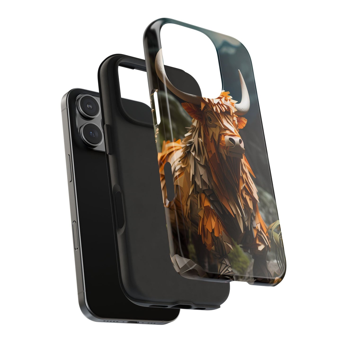 Moos & Blooms Highland Cow iPhone Case! - BOGO Cases