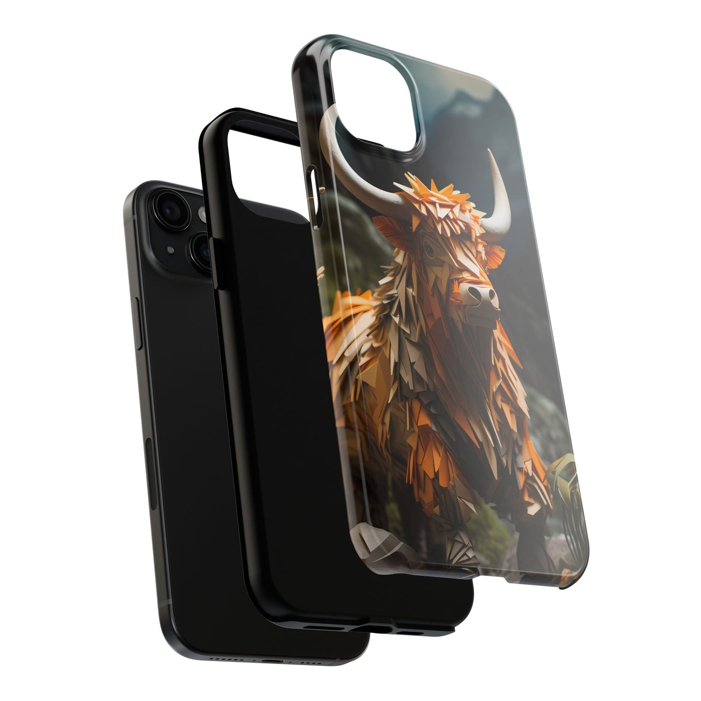 Moos & Blooms Highland Cow iPhone Case! - BOGO Cases