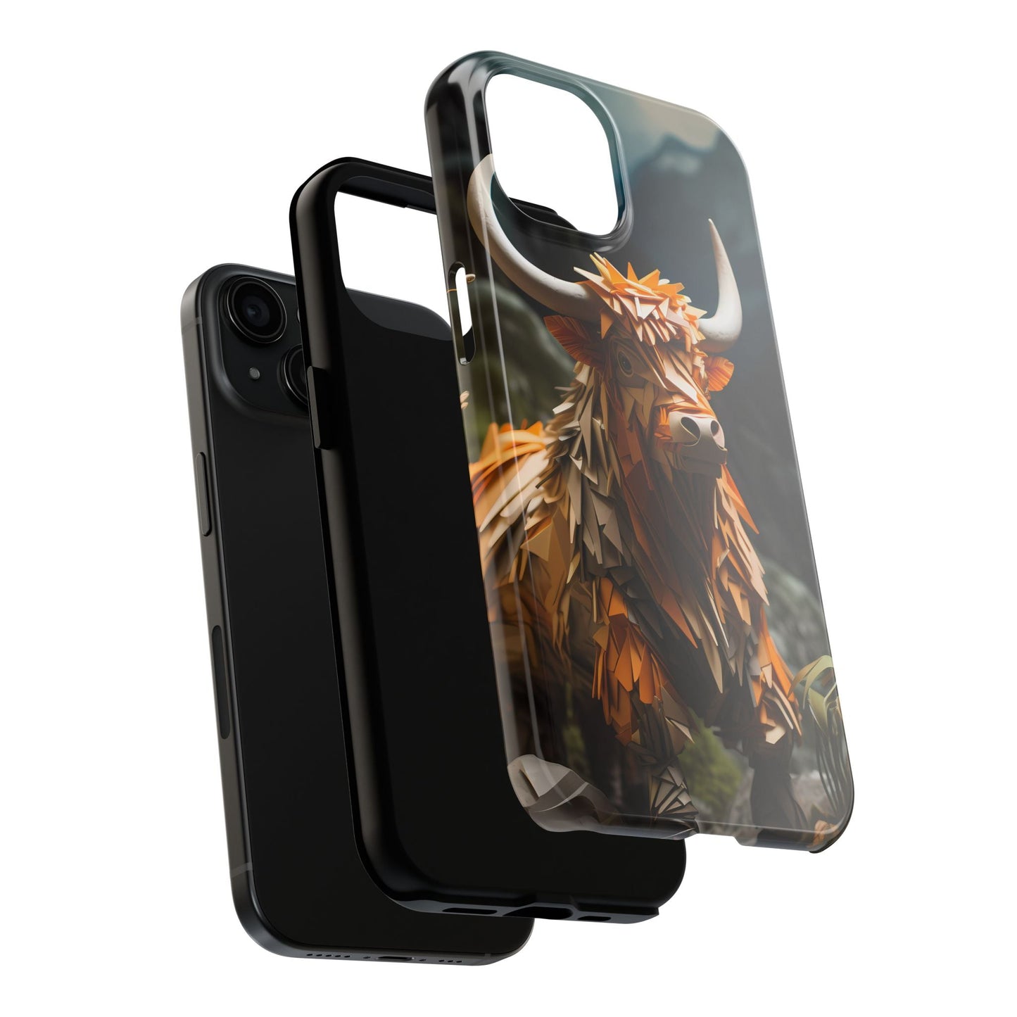 Moos & Blooms Highland Cow iPhone Case! - BOGO Cases