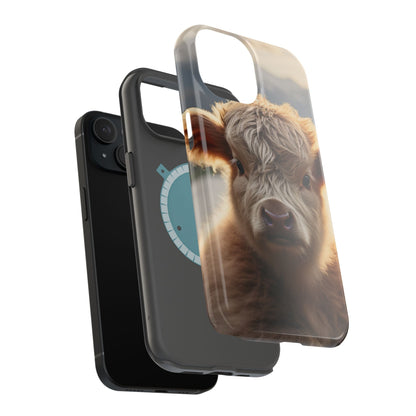 Mountain Munchkin Highland Cow iPhone Case - BOGO Cases